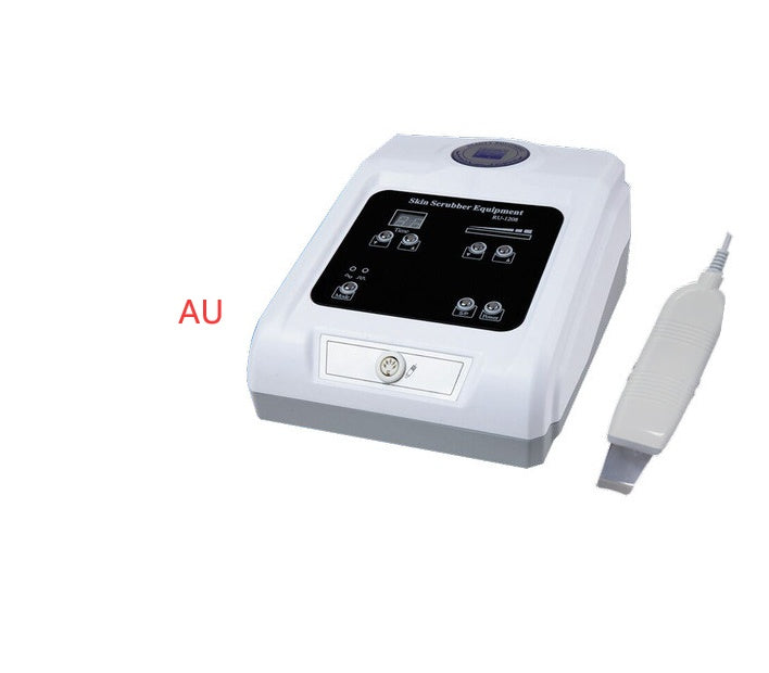 JMT-871306 Ultrasonic Peeling Machine for Deep Pore Cleansing and Skin Exfoliation - Black & White, 33cm x 27cm x 18cm