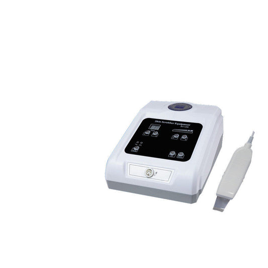 JMT-871306 Ultrasonic Peeling Machine for Deep Pore Cleansing and Skin Exfoliation - Black & White, 33cm x 27cm x 18cm