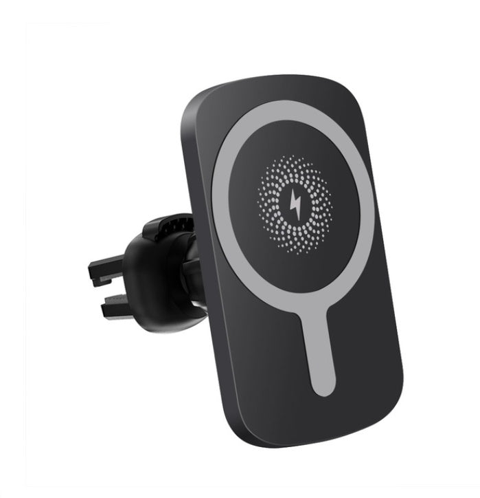 JMT-871498 Magnetic Wireless Charger for Portable Car Use with Lithium Battery and Micro USB Interface