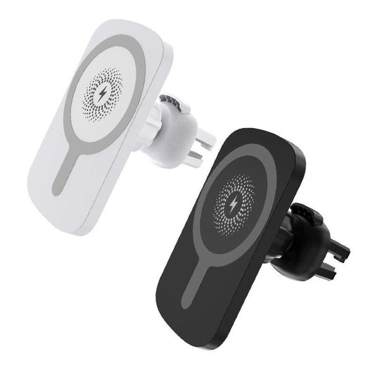 JMT-871498 Magnetic Wireless Charger for Portable Car Use with Lithium Battery and Micro USB Interface