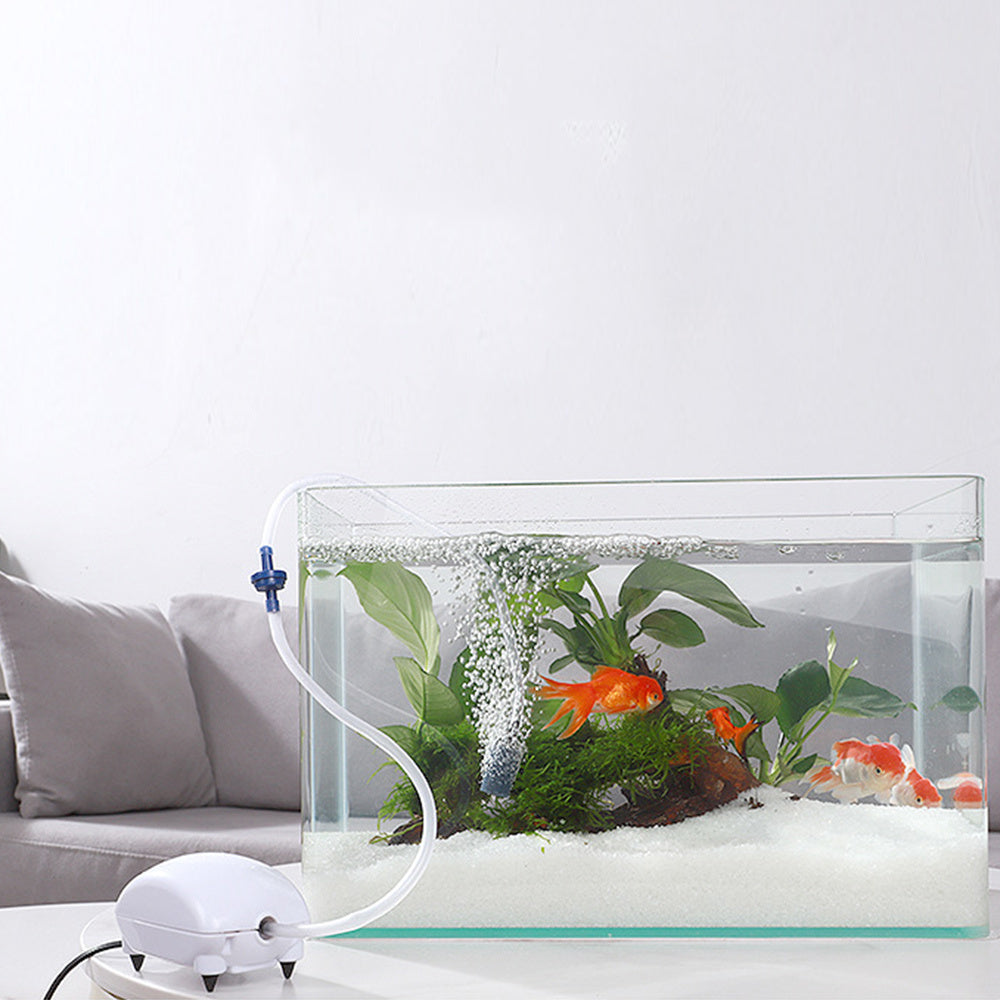 JMT-871498 Silent Aquarium Oxygen Pump - Model DB-9001, Efficient Air Output 1.8L/min, 220-240V or 110-120V Options
