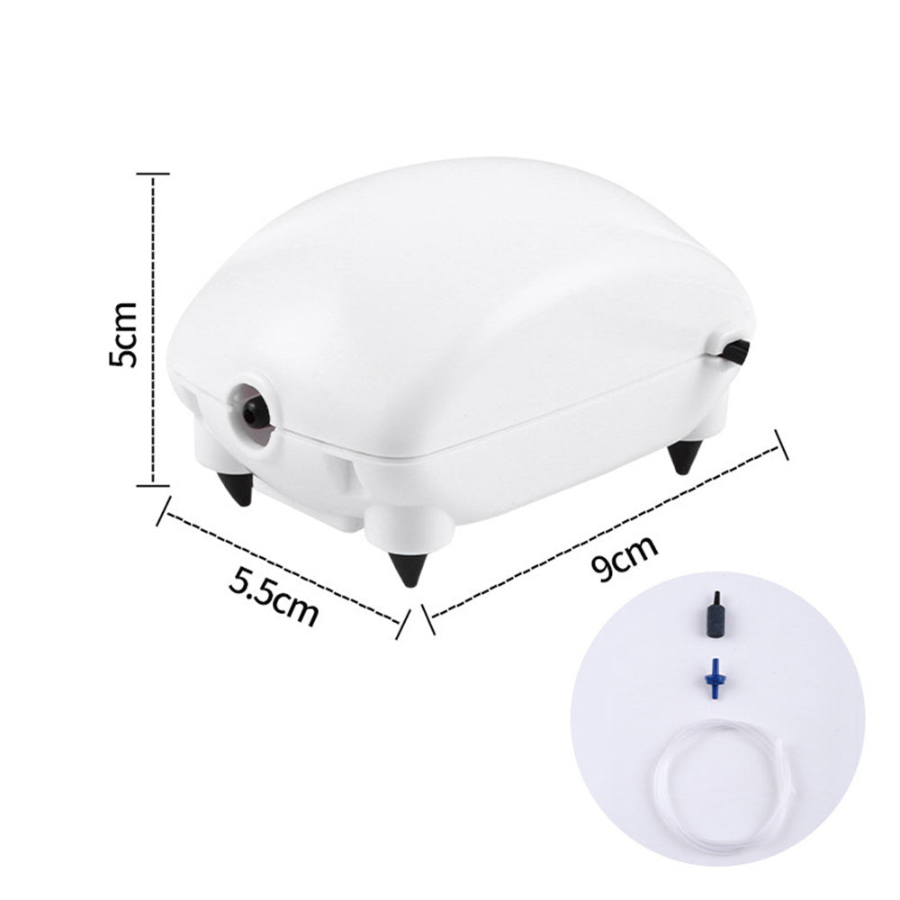 JMT-871498 Silent Aquarium Oxygen Pump - Model DB-9001, Efficient Air Output 1.8L/min, 220-240V or 110-120V Options