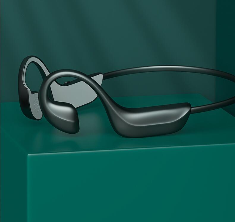 JMT-871498 Wireless Bone Conduction Bluetooth Headset with Call Function and Waterproof Design
