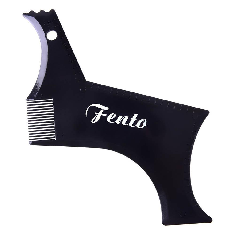 JMT-871562 Black Stainless Steel Shaving Set with Modeling Comb, Razor, Scissors, and Blades in Envelope Box