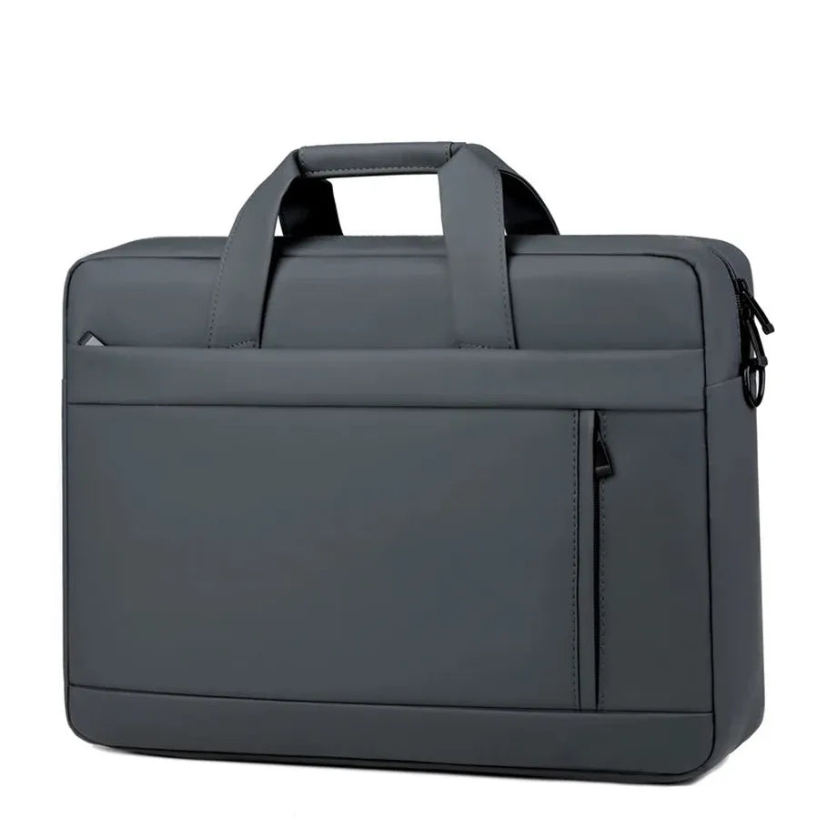 JMT-872138 Waterproof Leather Laptop Sling Shoulder Bag for Men