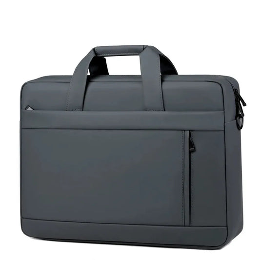 JMT-872138 Waterproof Leather Laptop Sling Shoulder Bag for Men