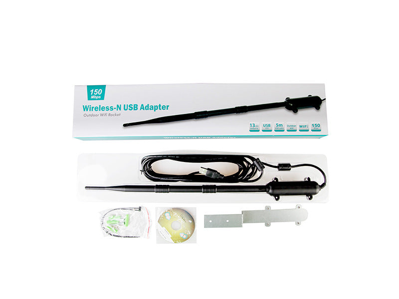 JMT-872650 High Power 9dBi Outdoor WiFi Antenna with 1500m Range, Waterproof Design, MIMO Support