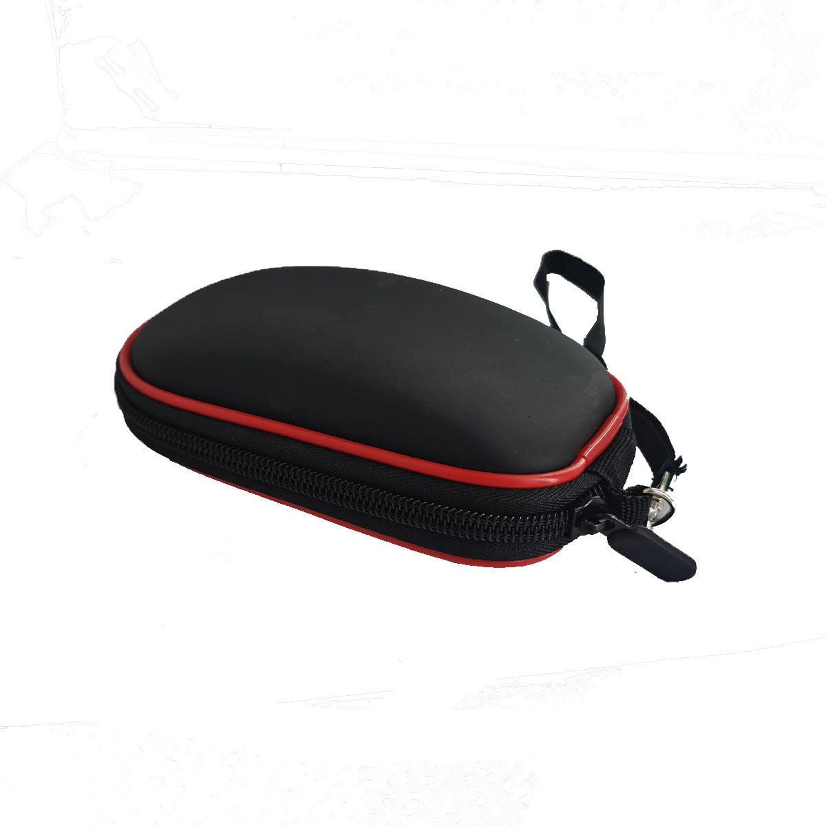 JMT-872650 Portable Waterproof Mouse Storage Bag - EVA Material, 13.5 x 7.5 x 4.5 CM, Black