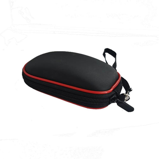 JMT-872650 Portable Waterproof Mouse Storage Bag - EVA Material, 13.5 x 7.5 x 4.5 CM, Black