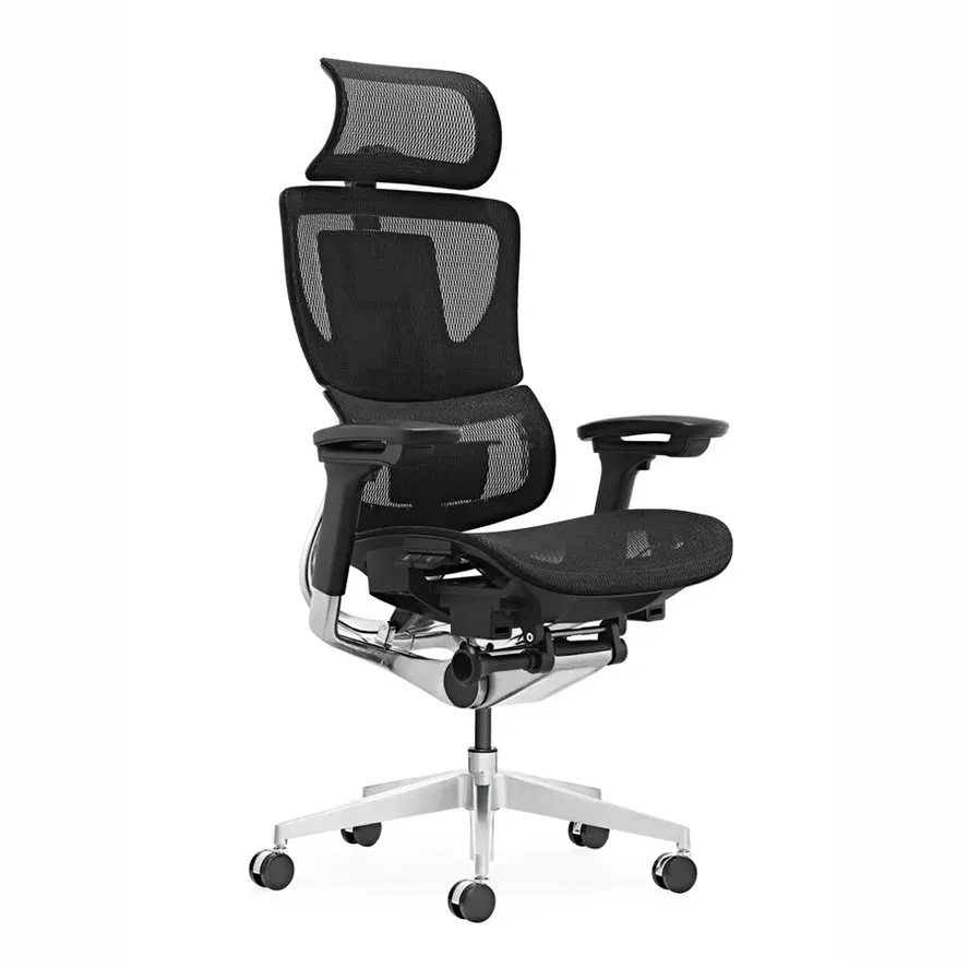 JMT-872778 Ergonomic Adjustable Height Office Chair with Mesh Back and Armrests for Home and Office Use