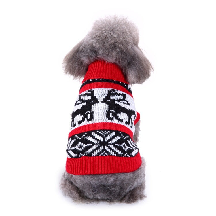 JMT-873098 Cozy Wool Sweater for Pets - Perfect for Autumn and Winter Wear