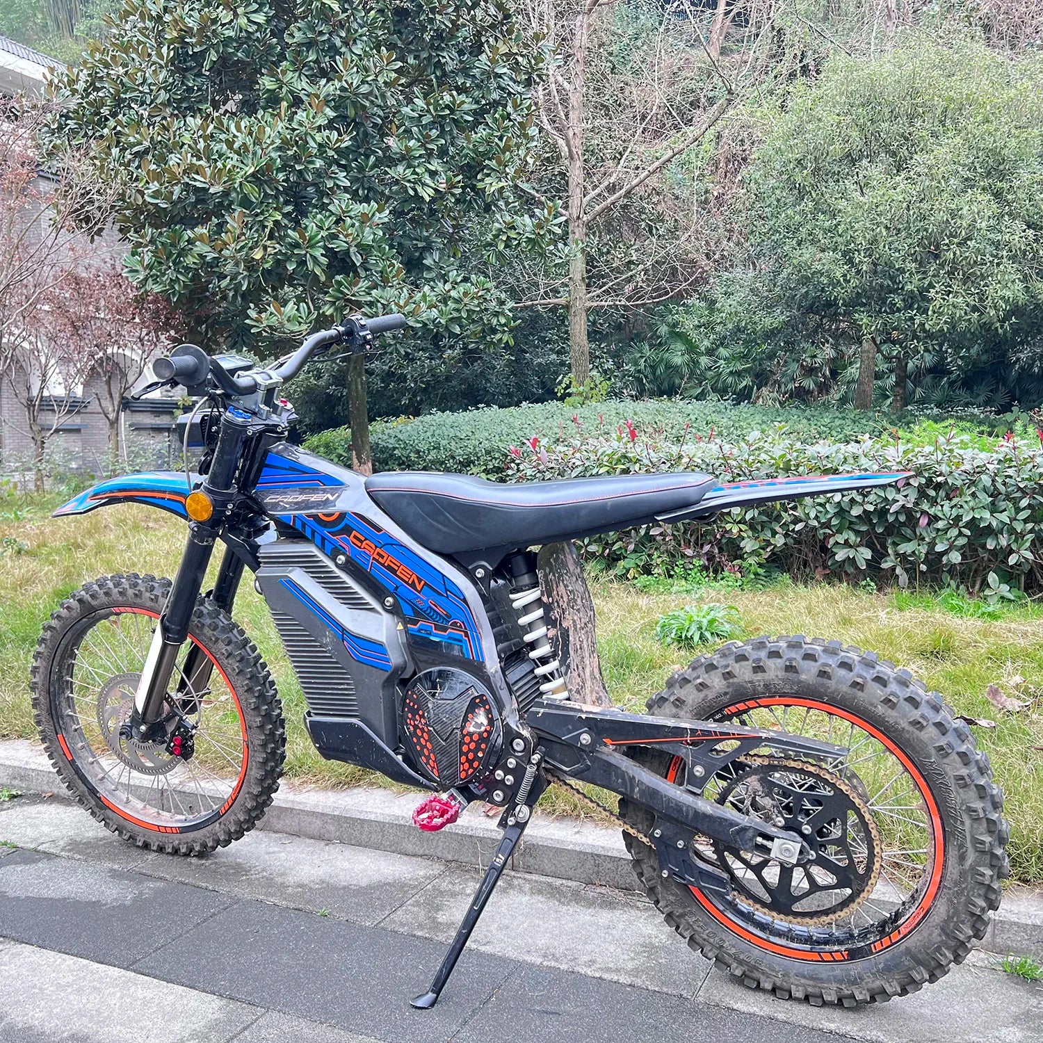 JMT-873546 High Power Off-Road Dirt Bike Dirt Bike for Adventure Enthusiasts , Top Speed 27.9 mph