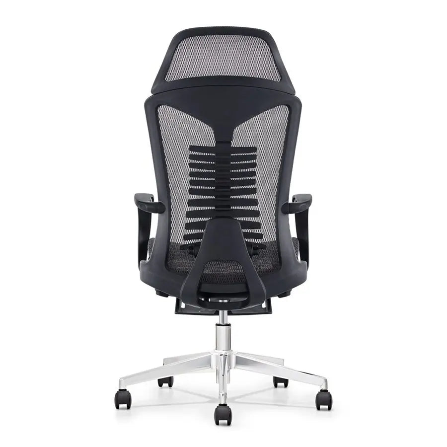 JMT-874058 Ergonomic Mesh Office Chair with Headrest and Footrest for Enhanced Comfort