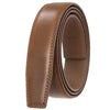 JMT-874378 Men's Leather Belt, Model LY35-122, Classic Style, No Buckle Design