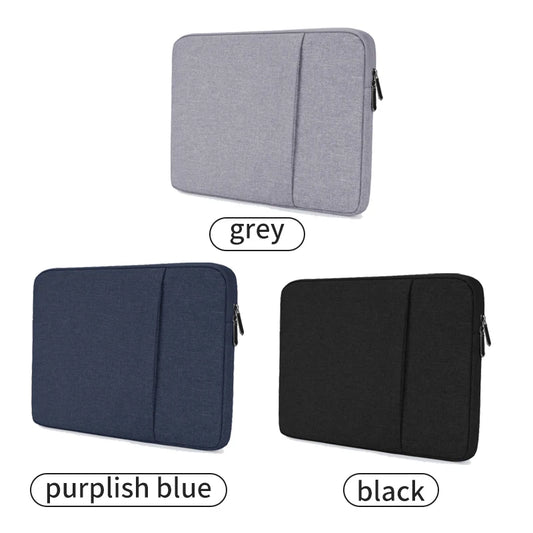 JMT-874442 Compact Portable Laptop Sleeve with Pouch for 13 to 15 Inch Devices