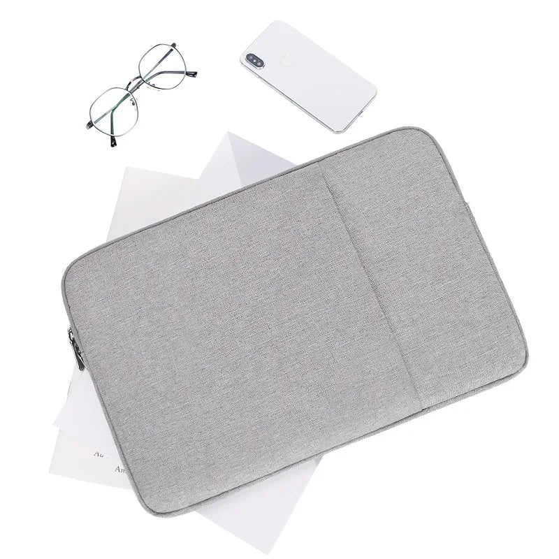 JMT-874442 Compact Portable Laptop Sleeve with Pouch for 13 to 15 Inch Devices