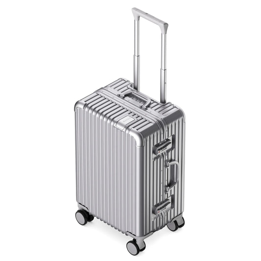 JMT-874506 Aluminium Hard Shell 27-Inch Travel Trolley Suitcase with Durable Design