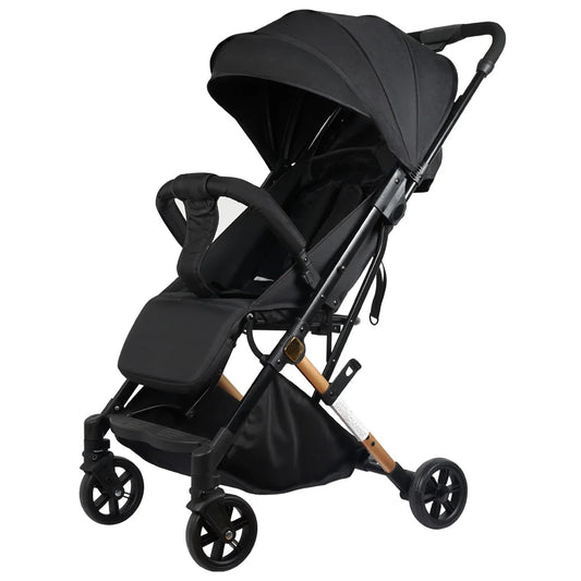 JMT-874634 Lightweight Compact Travel Stroller with One-Hand Fold Mechanism for Infants