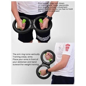 JMT-874698 Chest Expander for Strength Training and Muscle Toning