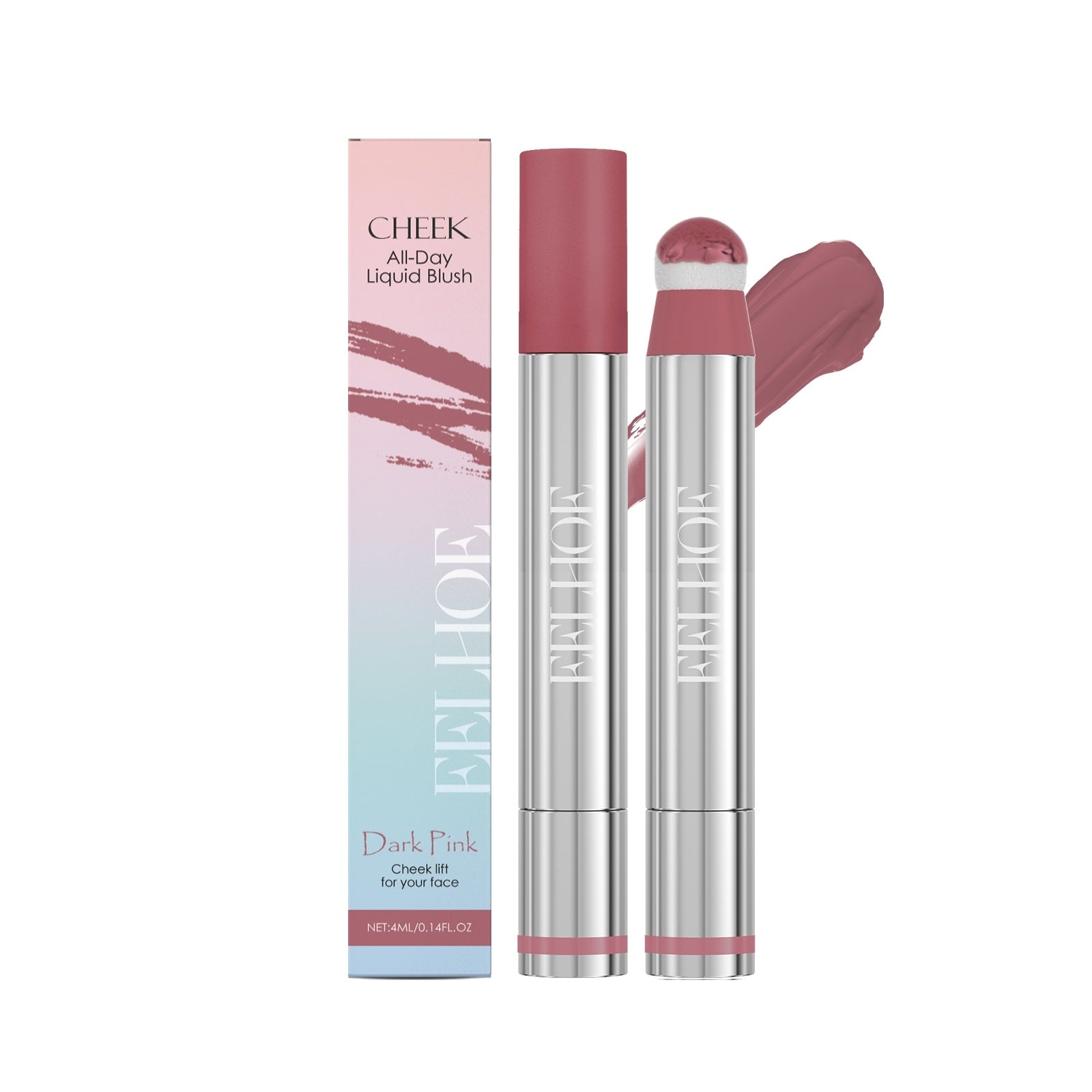 JMT-874890 All-Day Liquid Blush with Hydrating Formula - Long-Lasting Color & Moisture