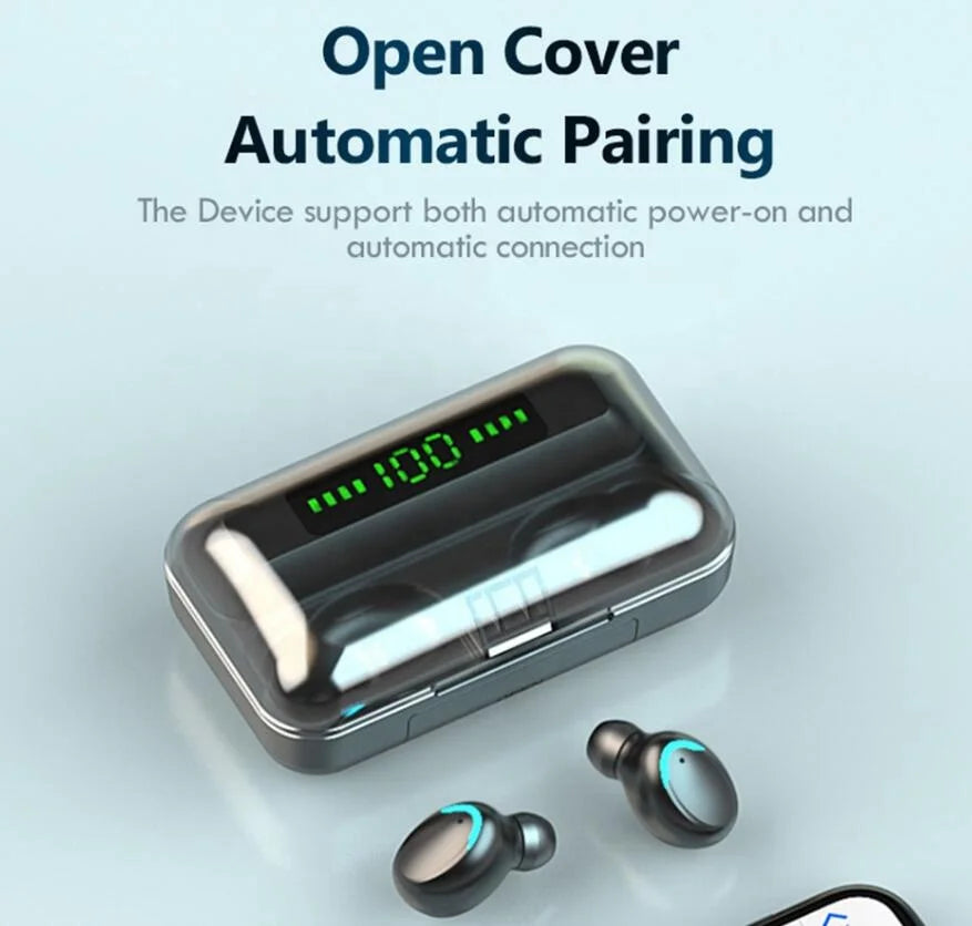 JMT-874954 Wireless Bluetooth Ear Hooks - True Wireless Headphones with Ergonomic Design and Comfortable Fit