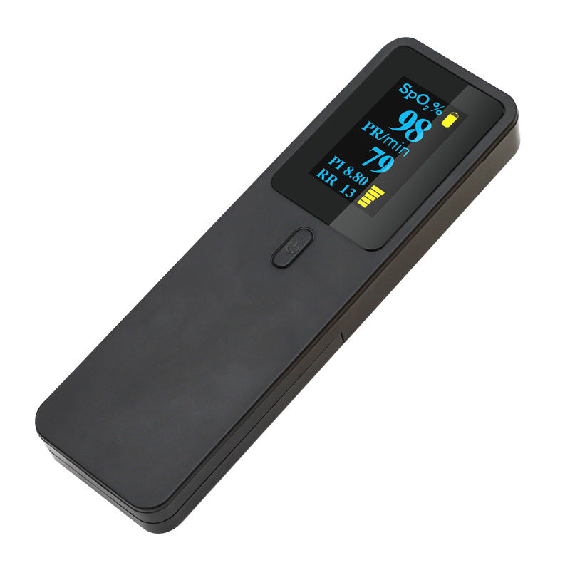JMT-875018 Palm Pulse Oximeter with 2.2-Inch Color OLED Display, Monitors Blood Oxygen Saturation, Pulse Rate, and Perfusion Index