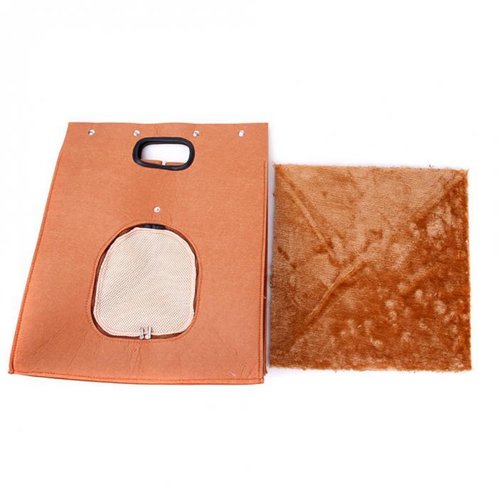 JMT-875082 Light Gray and Light Brown Breathable Wool Cat Litter for Medium Size Cats