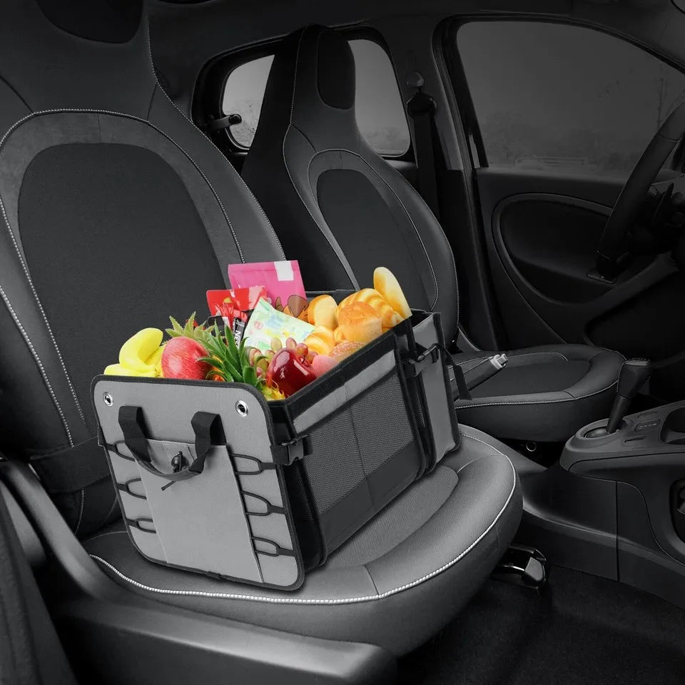 JMT-875402 Collapsible Folding Trunk Organizer for Car and Truck Storage Solutions