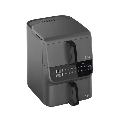 JMT-875530 Dual Core 11L Electric Air Fryer with Smart Control and Stainless Steel Design