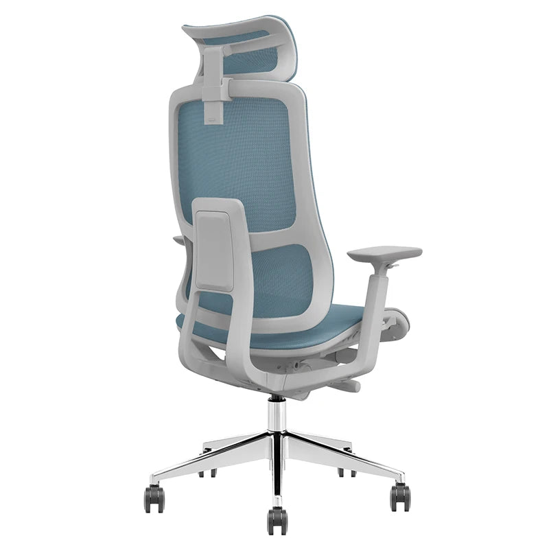 JMT-875530 Ergonomic High-Back Mesh Office Chair with Swivel Lift and Nylon Material