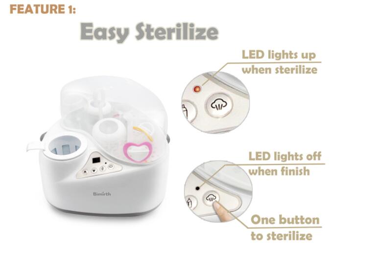JMT-875594 Baby Bottle Sterilizer for Safe and Effective Cleaning