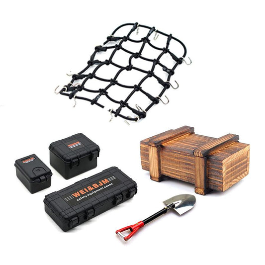 JMT-875658 Wooden Climbing Car Suitcase Set with Shovel - Ideal for Imaginative Play