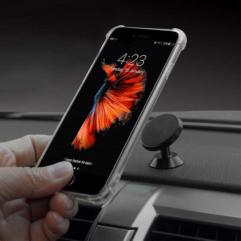 JMT-875786 Universal Magnetic Car Holder for Mobile Devices - Compatible with Most Smartphones, Compact Design, Easy Installation