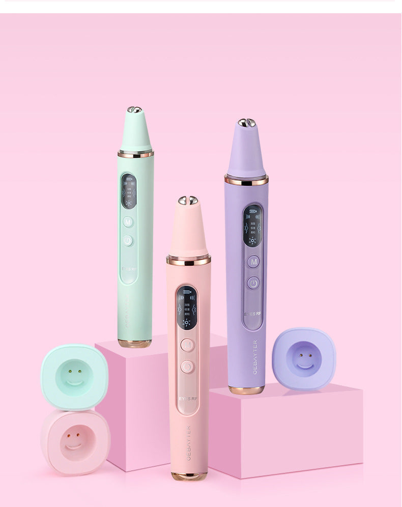 JMT-875914 Warm Radio Frequency Eye Care Device with Negative Ion Therapy for Dark Circles and Fine Lines Removal