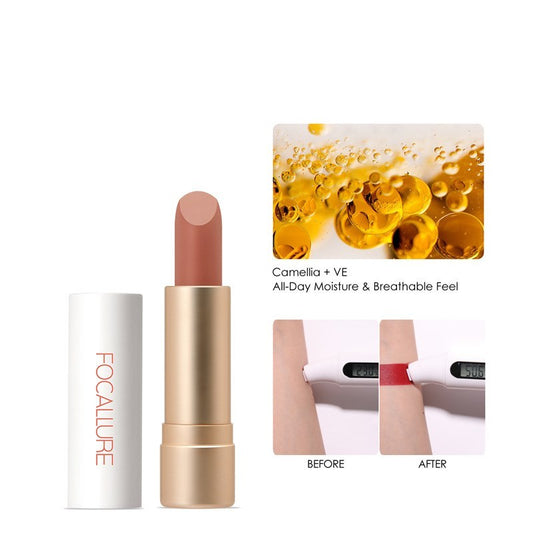 JMT-876042 Matte Lipstick in 12 Versatile Shades - Long-Lasting & Beautiful Finish