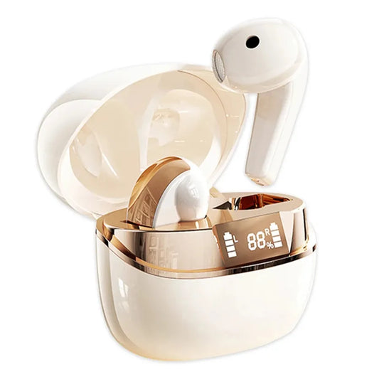 JMT-876106 Wireless Noise Cancelling Earbuds Q13 – Waterproof TWS Headphones with Hi-Fi Sound and Over Mic for Gaming and Phone Use