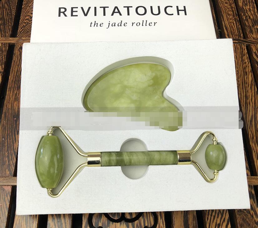 JMT-876170 Jade Roller and Gua Sha Set for Facial Massage and Skin Care