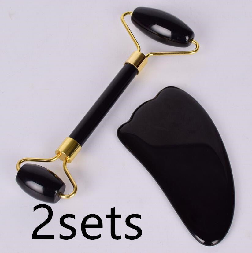 JMT-876170 Jade Roller and Gua Sha Set for Facial Massage and Skin Care