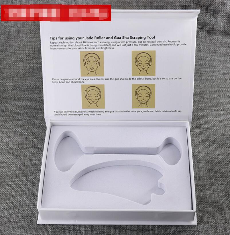 JMT-876170 Jade Roller and Gua Sha Set for Facial Massage and Skin Care