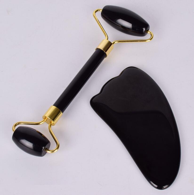JMT-876170 Jade Roller and Gua Sha Set for Facial Massage and Skin Care