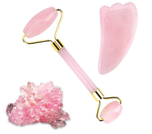 JMT-876170 Jade Roller and Gua Sha Set for Facial Massage and Skin Care