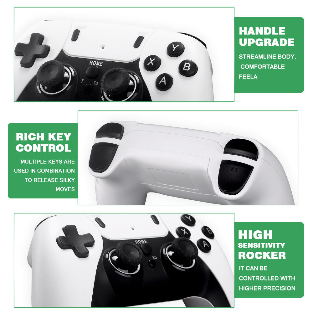 JMT-876234 High-Definition 4K Retro Game Console with Dual Controllers and E-Book Feature