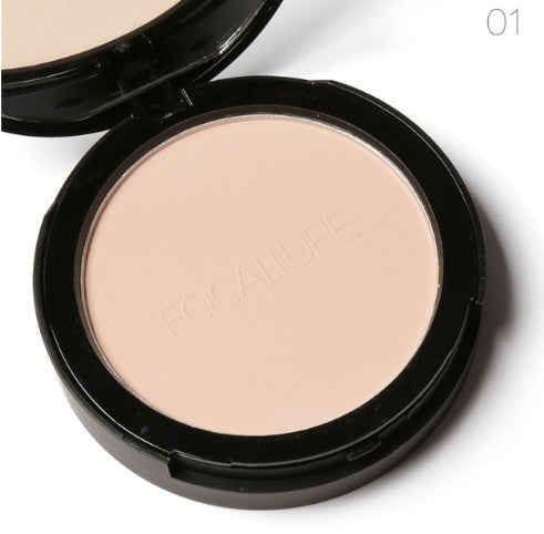 JMT-876362 Natural Bridge Pressed Face Makeup Powder - 3 Shades Available, UV Protection, Smooth Finish
