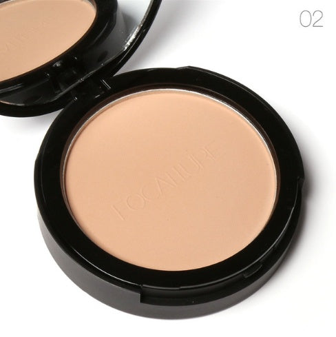 JMT-876362 Natural Bridge Pressed Face Makeup Powder - 3 Shades Available, UV Protection, Smooth Finish