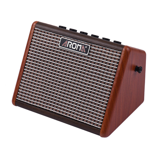JMT-876426 Portable Acoustic Guitar Charging Speaker with Bluetooth, USB Connection, and 5-Hour Battery Life