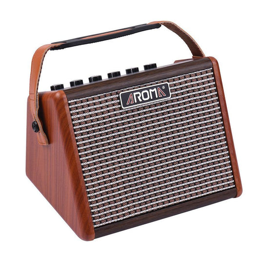 JMT-876426 Portable Acoustic Guitar Charging Speaker with Bluetooth, USB Connection, and 5-Hour Battery Life