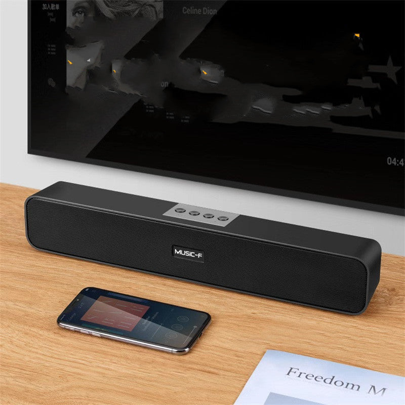 JMT-876426 Stylish Long-Range Bluetooth Multimedia Desktop Radio Speaker