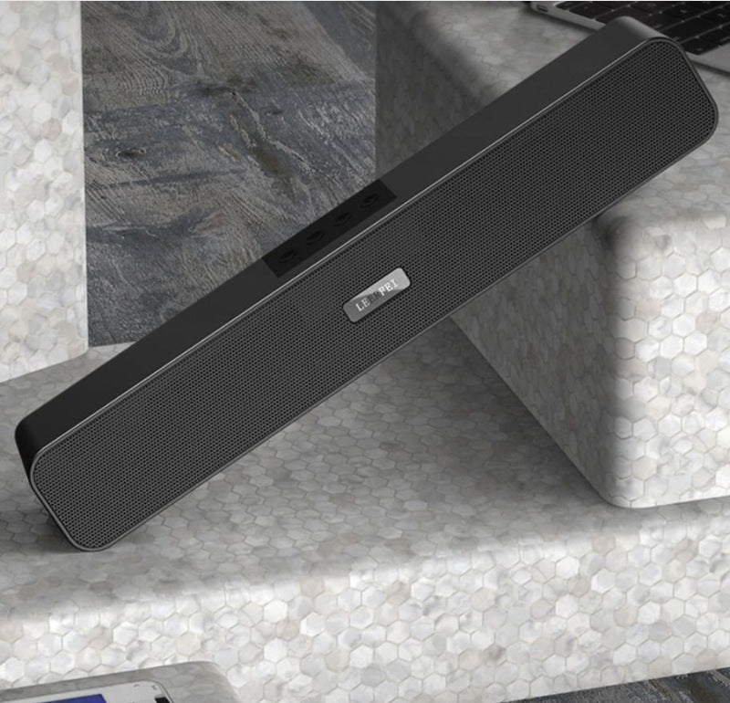 JMT-876426 Stylish Long-Range Bluetooth Multimedia Desktop Radio Speaker