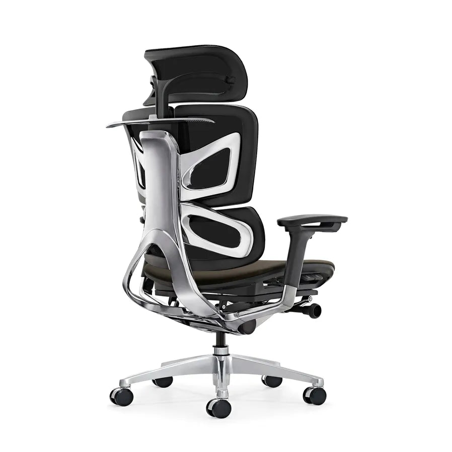 JMT-876682 High Back Executive Leather Office Chair - Comfortable Luxury Office Desk Seating