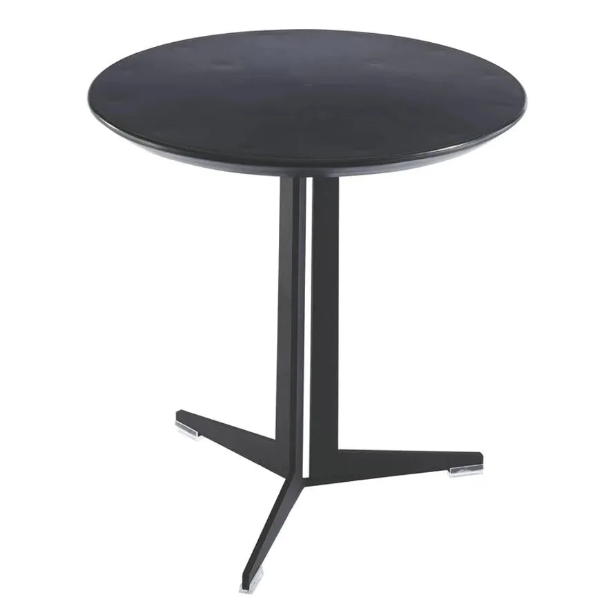 JMT-876682 Round Iron Base Side Table for Home and Office Use - Versatile and Durable Design